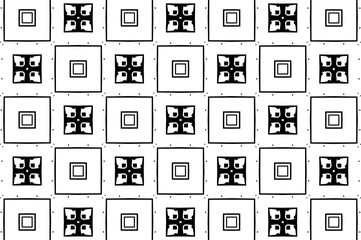 Ornament with black and white patterns. 15
