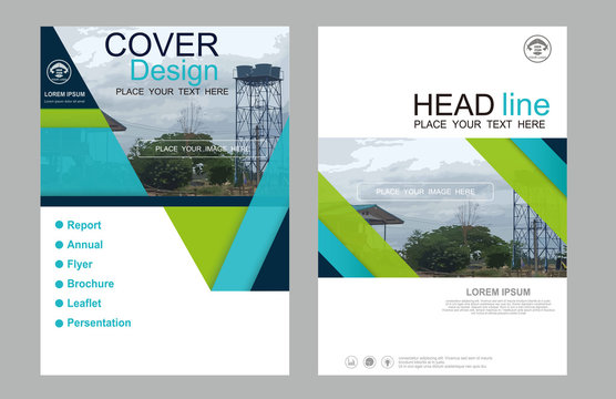 Abstract pattern vector modern flyers brochure / annual report /design templates / stationery with white background in size a4