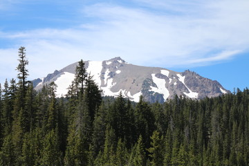 Mount Lassen In The Summer