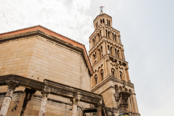 Fototapeta na wymiar The Cathedral of Saint Domnius in Split, Croatia.