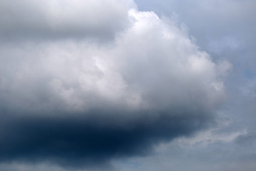Cloudscape with Sky and Clouds Background