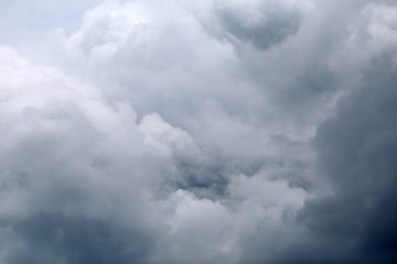 Cloudscape with Sky and Clouds Background