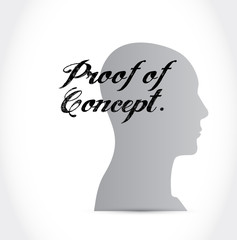 proof of concept thinking brain sign concept