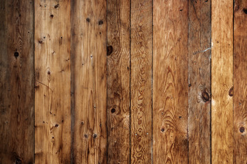 Old pine wood texture - vintage background