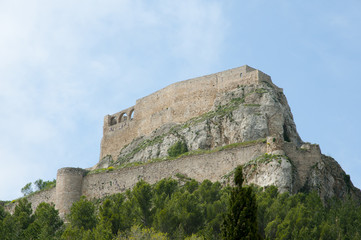 Fototapeta na wymiar Morella Castle - Spain