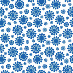 flower seamless pattern, floral background