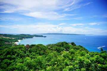 View From Mt Luho Viewpoit in Boracay Philippines