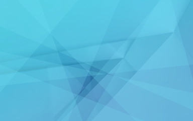 Light blue polygonal mosaic background