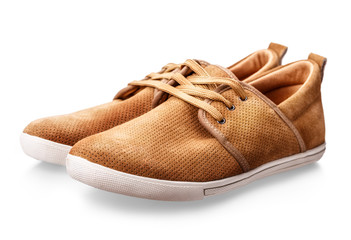 brown moccasin shoes