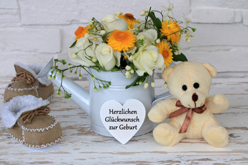 Glückwunsch zur Geburt