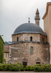 Fototapeta na wymiar Mosquée Jakováli Hasszán, Pécs, Hongrie