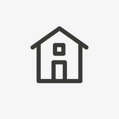 house home line icon
