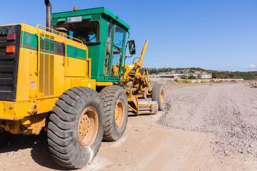 Grader Industrial Machine Road Construction