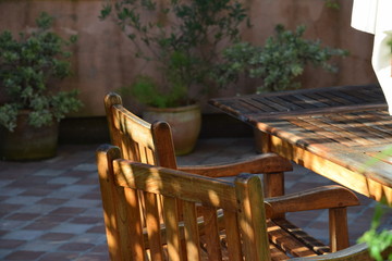 Waiting for a tired person