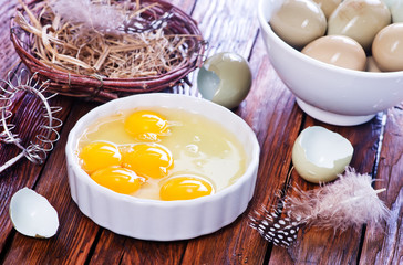 Eggs pheasant