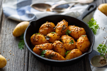 Bombay Potatoes, pomme de terre au curry, plat indien