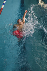 Quadriplegic Professional Swimmer