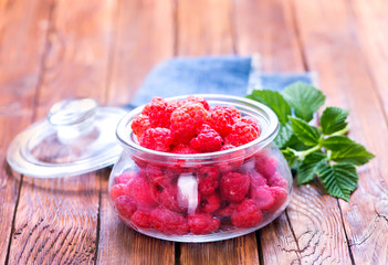 fresh raspberry