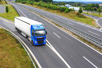 the cargo truck