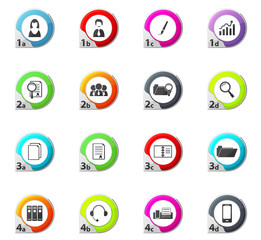 Office and Business icons set