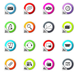 Office and Business icons set