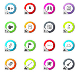 School Icons set