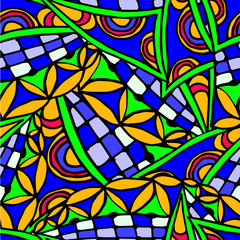 Fototapeta na wymiar abstract background of geometric patterns