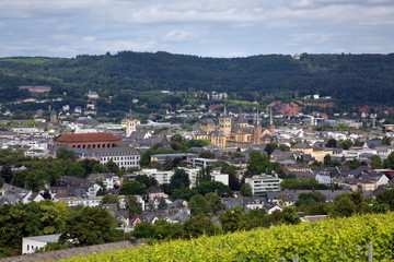 Blick auf Trier an der Mosel (Germany)