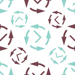 Seamless pattern collection with watches