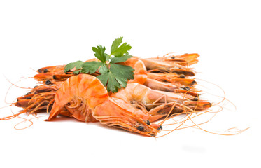 boiled shrimp