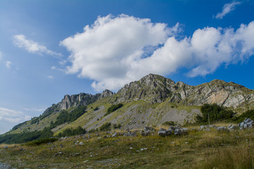 Fototapeta premium Beautiful rocky mountains