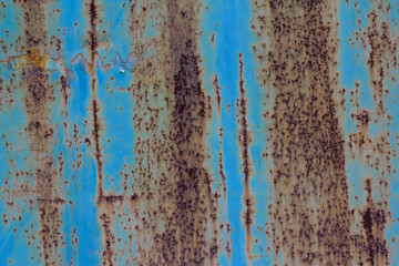 rusty trash background