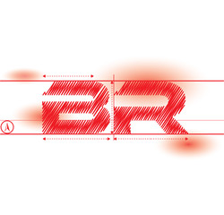 br redprint font