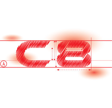 c8 redprint font
