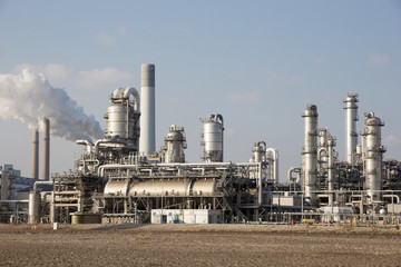petrochemical industrial plant