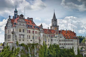 Ancient castles . Sigmaringen. Black Forest. Germany.