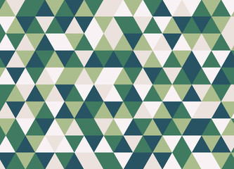 Colorful geometric triangle pattern. Abstract vector background.