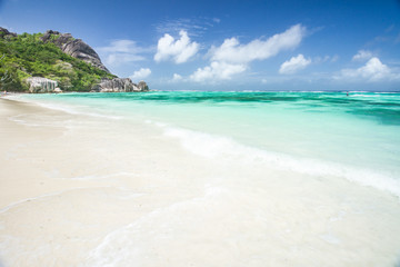 The most beautiful beach of Seychelles - Anse Source D'Argent