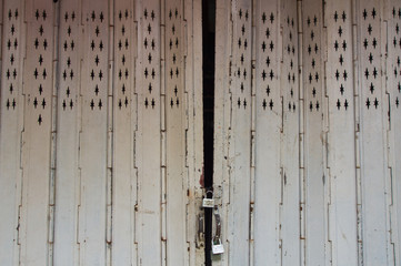 This is the steel door. It is good background.