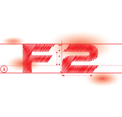 f2 redprint font