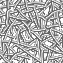 Abstract black and white psychedelic seamless pattern.