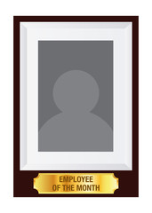 Employee Of The Month Photo Frame Template - 117533686
