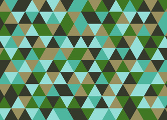 Colorful geometric triangle pattern. Abstract vector background.