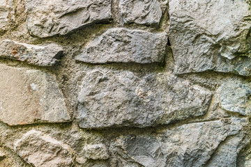 古い城壁の石垣 Stone wall of the castle