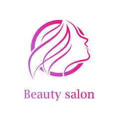 Abstract letter O logo,Beauty salon logo design template