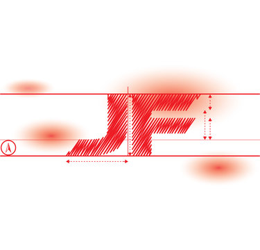 Jf Redprint Font