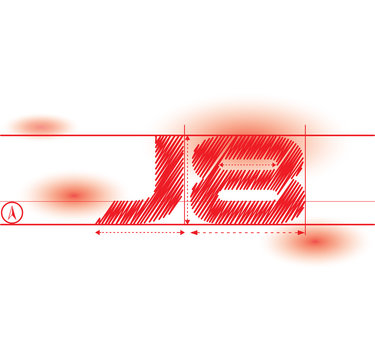 j8 redprint font