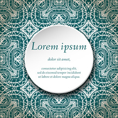 Vector design templates. Seamless abstract pattern, hand drawn texture for Wedding, Bridal, Valentine's day or Birthday Invitations, Cards, Flyers. Floral vintage geometric background. 
