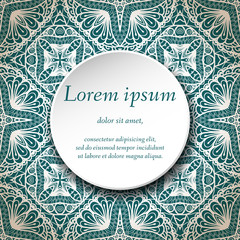 Vector design templates. Seamless abstract pattern, hand drawn texture for Wedding, Bridal, Valentine's day or Birthday Invitations, Cards, Flyers. Floral vintage geometric background. 
