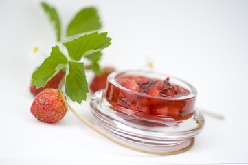 Strawberries marmalade